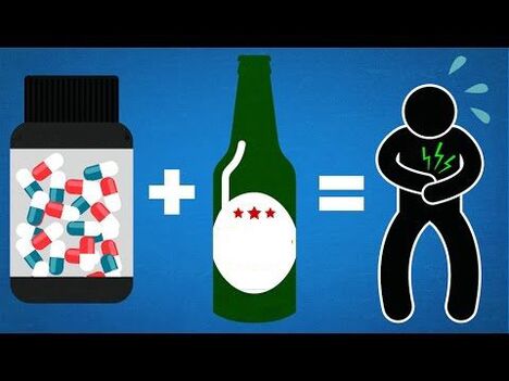 O que acontece quando você toma álcool e antibióticos