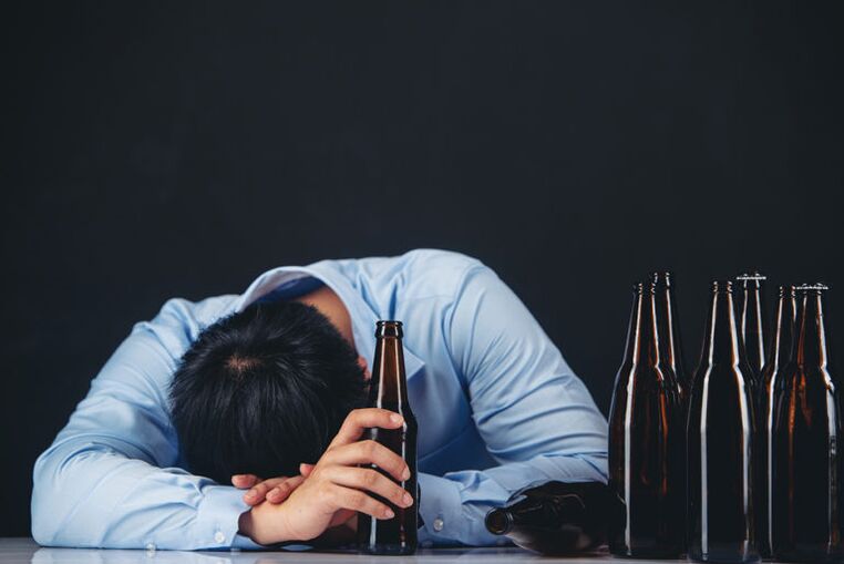Dano ao álcool para homens